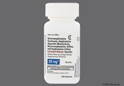 Orange Rp 720 - Amphetamine / Dextroamphetamine Salts 20mg Extended-Release Capsule