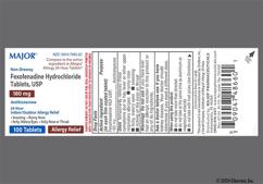 Pink Oblong Sg And 202 - Fexofenadine Hydrochloride 180mg Tablet