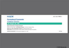 colorless - Formoterol Fumarate 20mcg / 2mL Solution for Inhalation