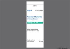 colorless - Formoterol Fumarate 20mcg / 2mL Solution for Inhalation