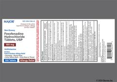 Pink Oblong Sg And 202 - Fexofenadine Hydrochloride 180mg Tablet