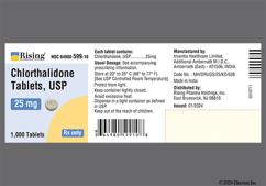 Yellow Round 103 - Chlorthalidone 25mg Tablet