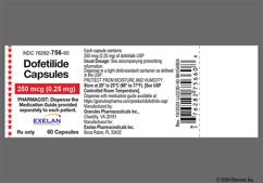 Peach G250 025 - Dofetilide 250mcg Capsule