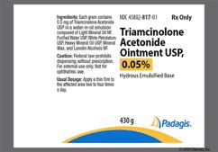 white - Triamcinolone Acetonide 0.05% Topical Ointment