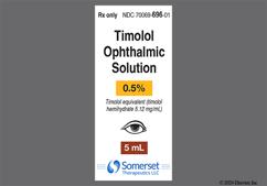 colorless - Timolol Hemihydrate 0.5% Ophthalmic Solution