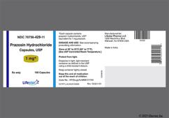 White Logo 429 - Prazosin Hydrochloride 1mg Capsule
