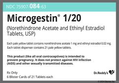 Loestrin 1/20 Coupon - Loestrin 1/20 21 tablets package
