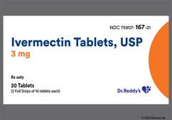 White Round A And 51 - Ivermectin 3mg Tablet