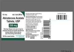Beige Oval Ma And 21 - Abiraterone Acetate 250mg Tablet