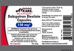 White Md 150 - Dabigatran Etexilate 150mg Capsule