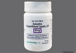 Green And Orange-Brown B 748 - Duloxetine 60mg Delayed-Release Capsule
