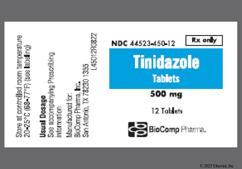 Pink Oval 500 And Tm - Tinidazole 500mg Tablet