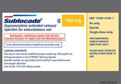 Sublocade Coupon - Sublocade 100mg syringe