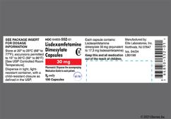 Orange And White E0552 30 Mg - Lisdexamfetamine Dimesylate 30mg Capsule