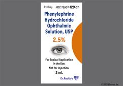 yellow - Phenylephrine Hydrochloride 2.5% Ophthalmic Solution