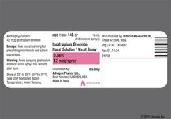 colorless - Ipratropium Bromide 0.06% Nasal Spray