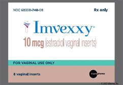 Imvexxy Coupon - Imvexxy 8 inserts of 10mcg carton