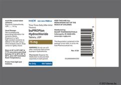 Yellow Round 191 - Bupropion Hydrochloride 75mg Tablet