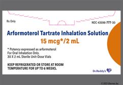 colorless - Arformoterol Tartrate 15mcg / 2ml Solution for Inhalation