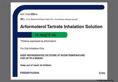 colorless - Arformoterol Tartrate 15mcg / 2ml Solution for Inhalation