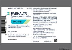 Fabhalta Coupon - Fabhalta 200mg capsule