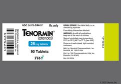 Tenormin Coupon - Tenormin 25mg tablet