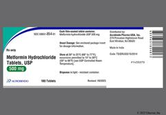 White Round M 4 - Metformin Hydrochloride 500mg Tablet