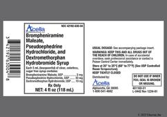 colorless - Brompheniramine Mal / Pseudoephedrine HCl / Dextromethorphan HBr 2mg-30mg-10mg / 5mL Syrup