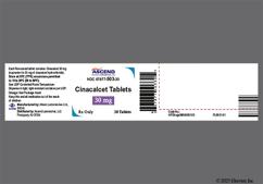 Green Oval 30 And A33 - Cinacalcet Hydrochloride 30mg Tablet