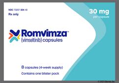 Romvimza Coupon - Romvimza 8 capsules of 30mg carton