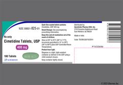 Green Oval C 4 - Cimetidine 400mg Tablet