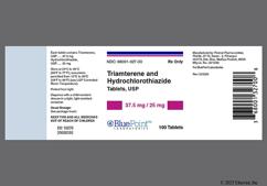 Green Oval 37.5 25 And Apo - Triamterene / Hydrochlorothiazide 37.5mg-25mg Tablet