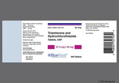 Green Oval 37.5 25 And Apo - Triamterene / Hydrochlorothiazide 37.5mg-25mg Tablet
