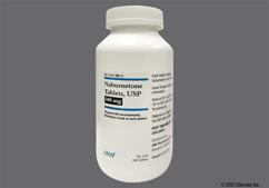 White Oval N784 - Nabumetone 500mg Tablet