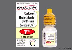 Carteolol Coupon - Carteolol 5ml of 1% eye dropper