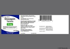 Blue Round 161 - Doxepin Hydrochloride 3mg Tablet