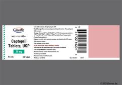 Captopril Coupon - Captopril 25mg tablet