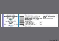 green-yellow - Moxifloxacin 0.5% Ophthalmic Solution