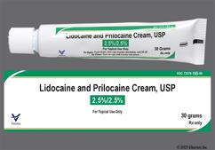 white - Lidocaine / Prilocaine 2.5%-2.5% Topical Cream