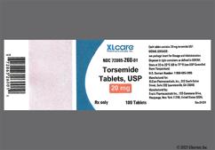 White Oval H And 5 9 - Torsemide 20mg Tablet