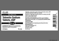 Tolmetin Coupon - Tolmetin 600mg tablet