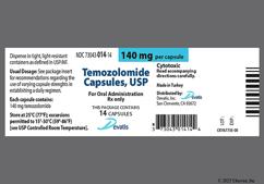 Blue And White 140Mg - Temozolomide 140mg Capsule