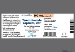 White And Pink 100 Mg - Temozolomide 100mg Capsule