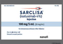 Sarclisa Coupon - Sarclisa 100mg/5ml vial