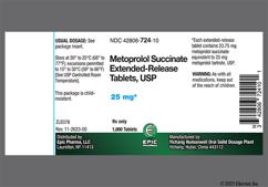 White Oval 164 And Y H - Metoprolol Succinate 25mg Extended-Release Tablet