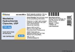 Orange And Tan 150 Zn10 - Mexiletine Hydrochloride 150mg Capsule