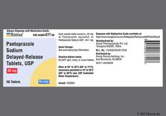 Yellow Oval 53 - Pantoprazole Sodium 40mg Delayed-Release Tablet