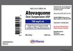 yellow - Atovaquone 750mg / 5mL Suspension