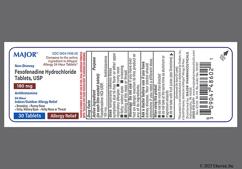 Pink Oblong Sg And 202 - Fexofenadine Hydrochloride 180mg Tablet