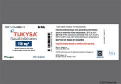 Tukysa Coupon - Tukysa 120 tablets of 150mg bottle